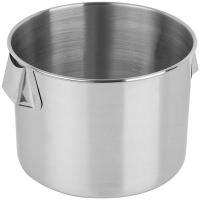 Емкость для мармита круглая;сталь нерж.;7,6л;D=24,H=20см;серебрист.