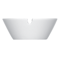 Пепельница «Опшенс»;фарфор;D=85,H=125мм;белый