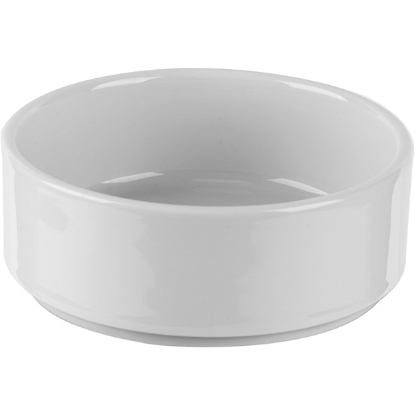 Соусник «Диана»;фарфор;150мл;D=100,H=35мм;белый