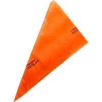 Мешок кондитерский одноразовый 100 микрон[80шт];полиэтилен;,L=40см;оранжев.