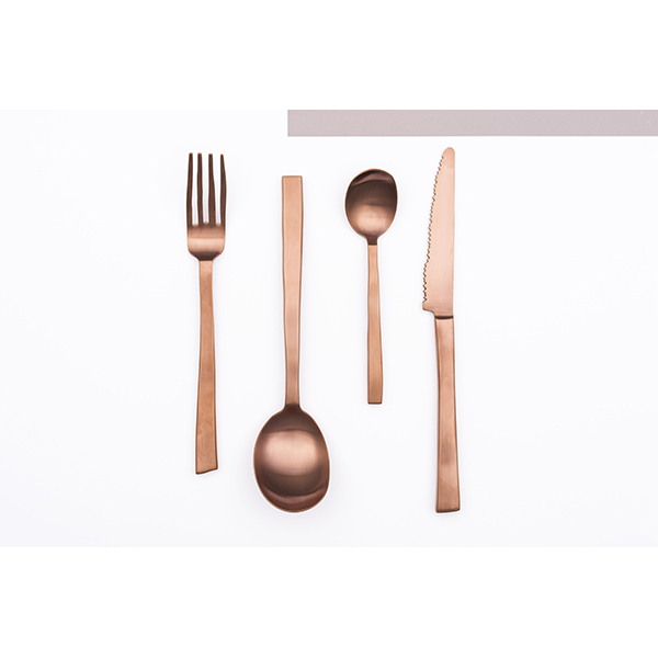 Ложка кофейная «Маартен Баас»;сталь нерж.,медь;металлич.