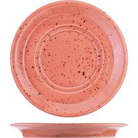 Блюдце «Лайфстиль»;фарфор;D=170,H=19мм;терракот