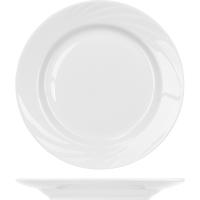 Тарелка «Голубка» мелкая;фарфор;D=20см;белый