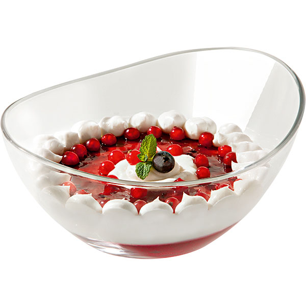 Соусник-салатник «Папайя»;стекло;70мл;D=8,H=4см;прозр.