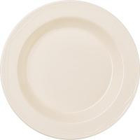 Тарелка глубокая «Айвори Монте Карло»;фарфор;305мл;D=215,H=50мм;слон.кость