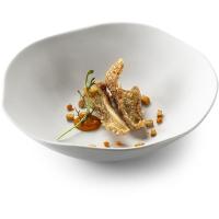 Салатник «Гастро Маттэ»;фарфор;375мл;D=18см;белый,матовый