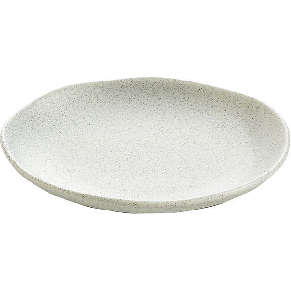 Тарелка «Рокалео Натюр» мелкая;фарфор;D=20см;серый