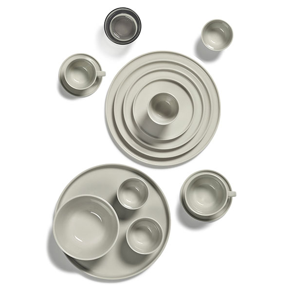 Тарелка «Сена»;кост.фарф.;D=260,H=8мм;песочн.