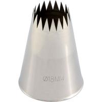 Насадка кондитерская «Открытая звезда»[5шт];сталь нерж.;D=35/18,H=50мм