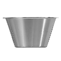 Миска;сталь нерж.;8л;D=34,H=17,5см;металлич.