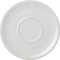 Блюдце «Пур-Амор»;фарфор;D=150/60,H=12мм;белый