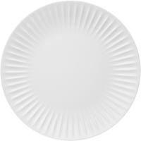 Тарелка «Ригби» мелкая;фарфор;D=26,5см;белый