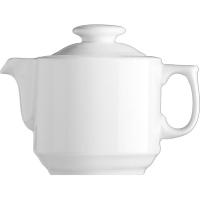 Чайник заварочный «Прага» с крышкой;фарфор;0,75л;D=12,H=14,5,L=20,B=12см;белый Чайник заварочный «Прага» с крышкой;фарфор;0,75л;D=12,H=14,5,L=20,B=12см;белый