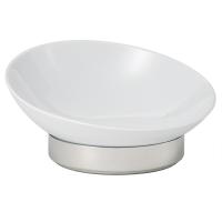 Салатник с охлажд.элементом;фарфор,сталь нерж.;D=28,H=14,5см