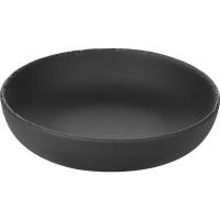 Салатник «Базальт»;керамика;1л;D=220,H=55мм;черный