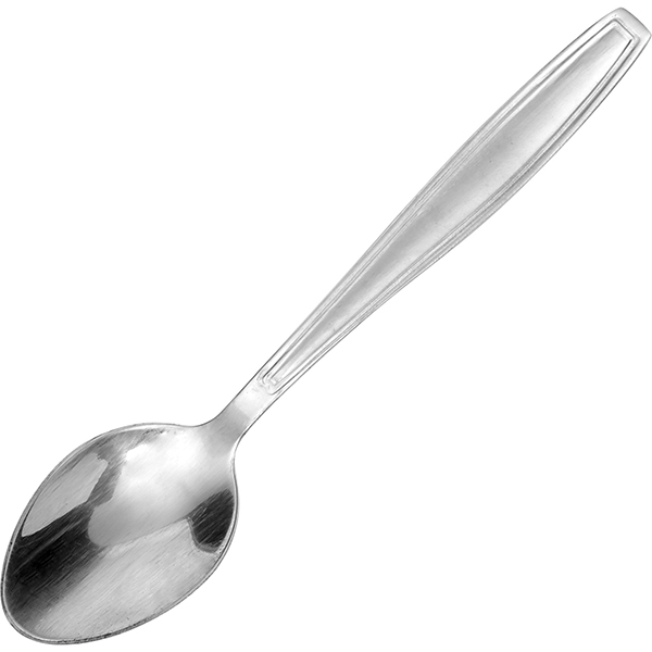 Ложка кофейная «Евро»;сталь нерж.;,L=115/37,B=23мм;металлич.