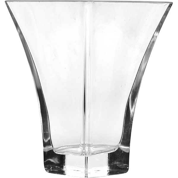 Ваза для цветов «Ботаника»;стекло;,H=140,L=97,B=97мм;прозр.