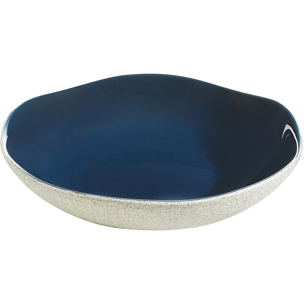 Тарелка глубокая «Рокалео Марин»;фарфор;0,6л;D=200,H=47мм;синий