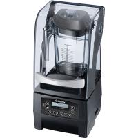 Блендер проф.с шумоизол.колпаком «Квайт Ван» на магн.основе,мерн.;тритан;1,4л;1,3Квт;черный,прозр.