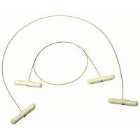 Слайсер д/сыра[10шт];сталь нерж.,пластик;,L=80,B=7см;металлич.,белый