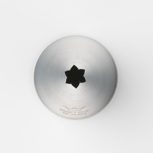 Насадка кондитерская «Открытая звезда»;сталь нерж.;,H=50,L=25/4мм