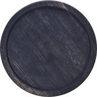 Доска для подачи;дуб;D=240,H=25мм;тем.дерево