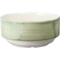 Чашка бульонная «Феннель»;фарфор;285мл;D=12,H=6см;зелен.,бежев.