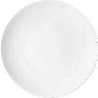 Тарелка «Опшенс» мелкая;фарфор;D=28см;белый