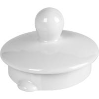 Крышка для чайника 0831, 0835 «Симплисити вайт-Хармони»;фарфор;D=55,H=50,L=70мм;белый