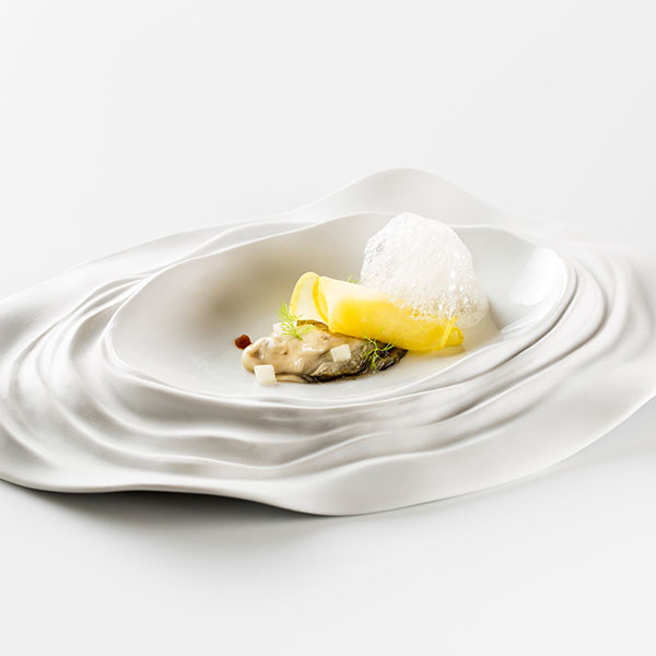 Блюдо «Барселона» овальное;фарфор;150мл;,L=33,B=22,5см;белый