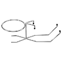 Настольная подставка д/ведра;хром;D=18см