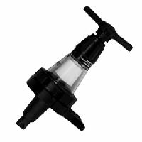 Дозатор для струбцин;пластик;50мл;D=55,L=80мм;прозр.,черный