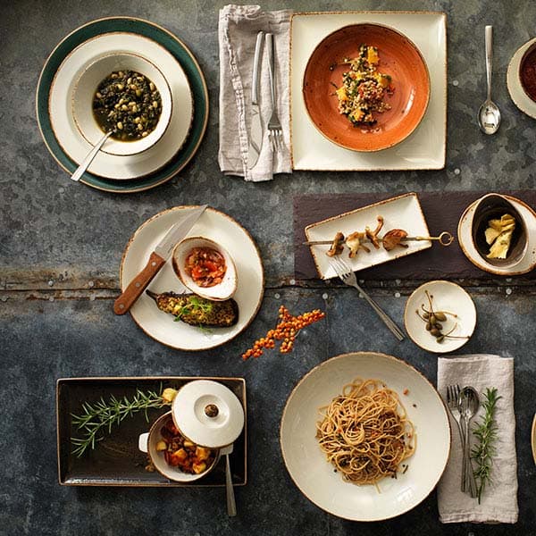 Крышка для чашки бульонной «Браун дэппл» арт.1714 B828;фарфор;D=13см;белый,коричнев.