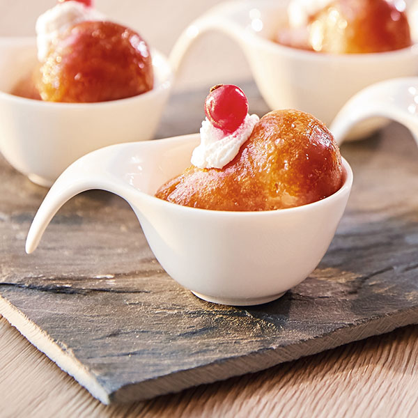 Соусник «Аппетайзер»;фарфор;30мл;D=80,H=26мм;белый