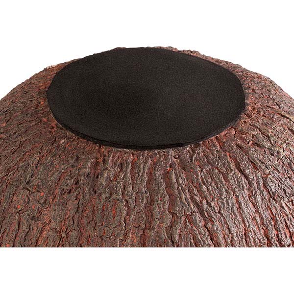 Салатник «Кокос»;бетон;1л;D=180,H=95мм;коричнев.,бежев.