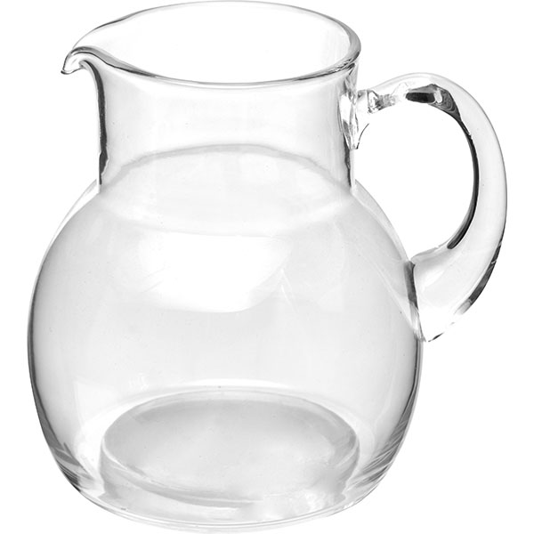 Кувшин;стекло;1,5л;D=151,H=168,L=185,B=4мм;прозр.