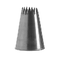 Набор кондитерских насадок[2шт];сталь нерж.;D=15мм