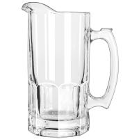 Кувшин «Гибралтар»;стекло;1л;D=195,H=215,L=150,B=5мм;прозр.