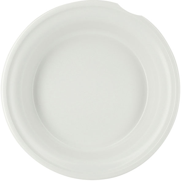 Вставка д/утятницы д/водян.бани;керамика;1,5л;D=265,H=65мм;белый