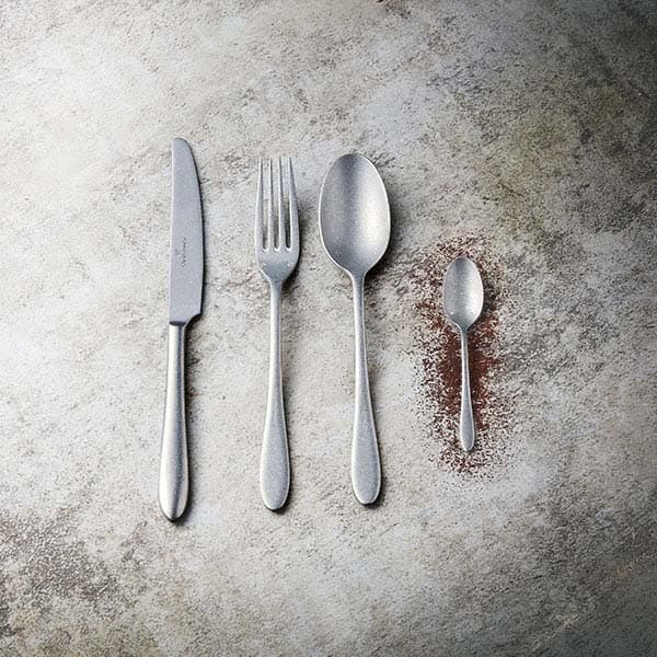 Вилка столовая «Лаццо Патина»;сталь нерж.;,L=21см;металлич.