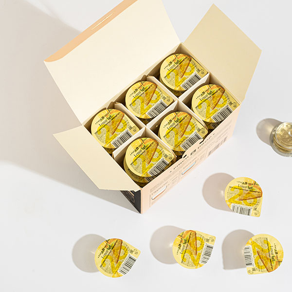 Сироп «Лимонный Тарт» ароматизированный порционный Pinch&Drop[30шт];картон;15мл;,H=12,L=15,5,B=10см