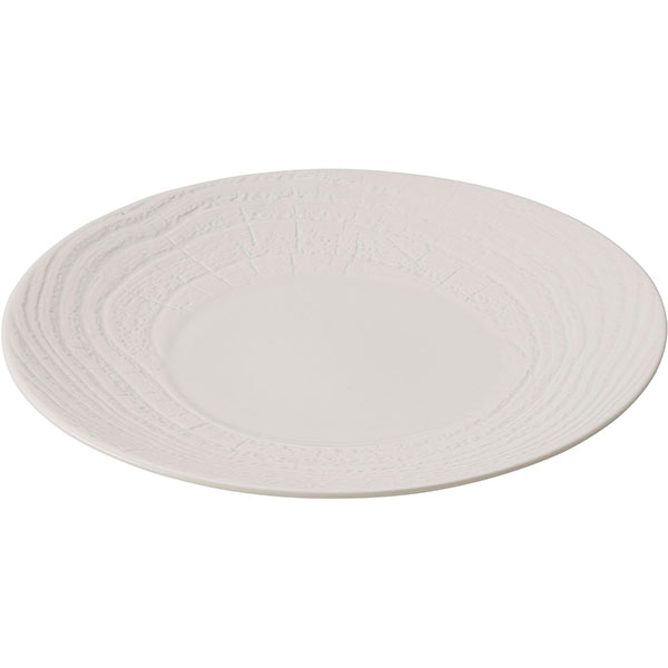 Тарелка «Арборесценс» мелкая;фарфор;D=280,H=35мм;слон.кость