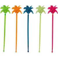 Мешалка «Пальма-Кокос»[100шт];полистирол;,L=23,5см;разноцветн.