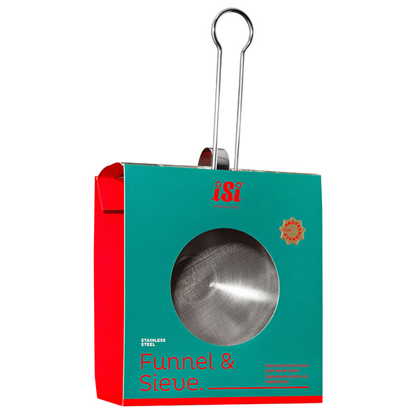 Воронка-сито д/сифона;сталь нерж.;D=15,H=10,L=34см;стальной