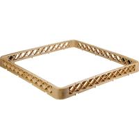 Секция дополнительная открытая для бокалов «Проотель»;полипроп.;,H=45,L=500,B=500мм;бежев.