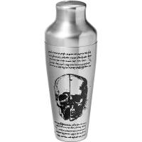 Шейкер европейский «Хроно Леонардо»;сталь нерж.;0,55л;,H=225,B=95мм;серебрист.