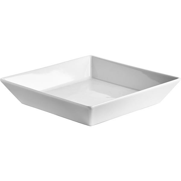 Тарелка глубокая «Классик»;фарфор;0,85л;,L=21,5,B=21,5см;белый