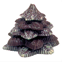 Форма для шоколада «Ель»;поликарбонат;D=88,H=88мм