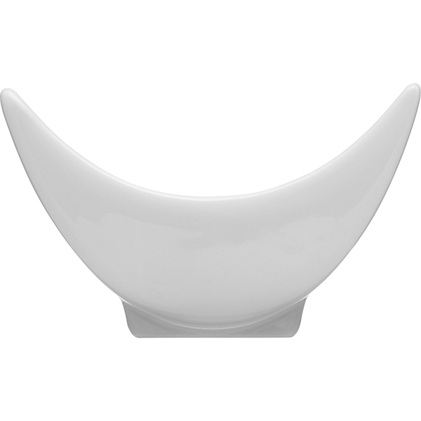 Соусник «Эмоушен»;фарфор;30мл;,H=46,L=76,B=60мм;белый