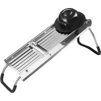 Мандолина(овощерезка)5 лезвий с держателем;сталь нерж.,полипроп.;,L=40,B=14см;металлич.